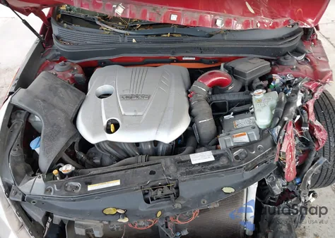 2012 Hyundai Sonata Hybrid z USA, uszkodzony, nr VIN KMHEC4A47CA046599